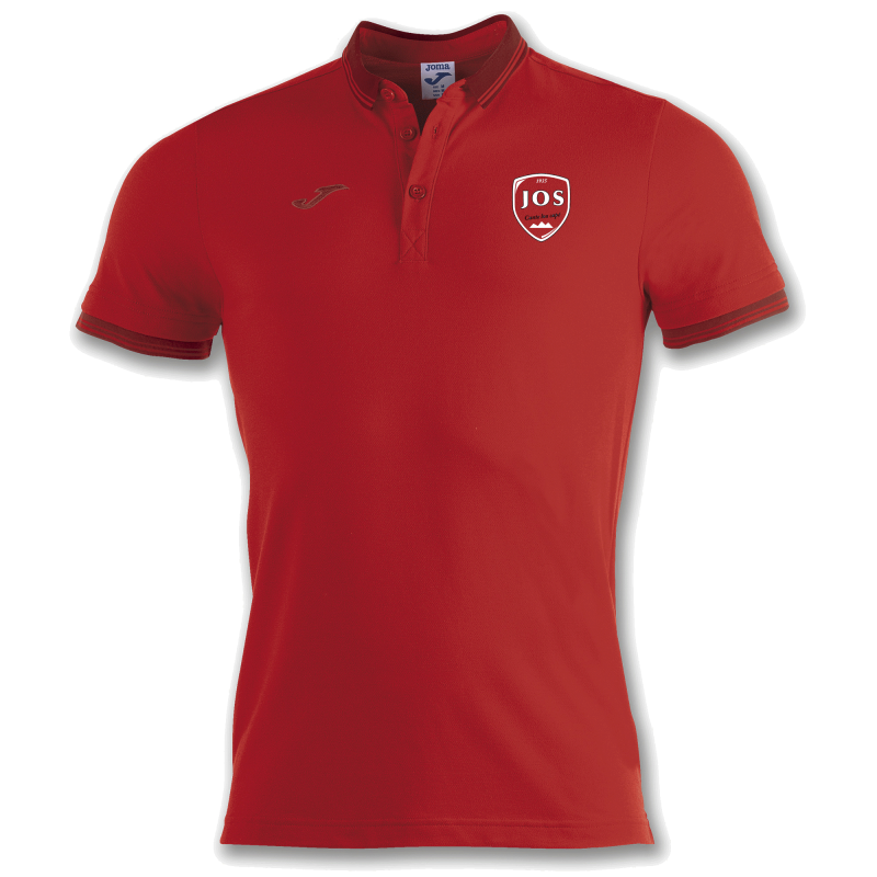 Polo Bali II Rouge - Logo JOS